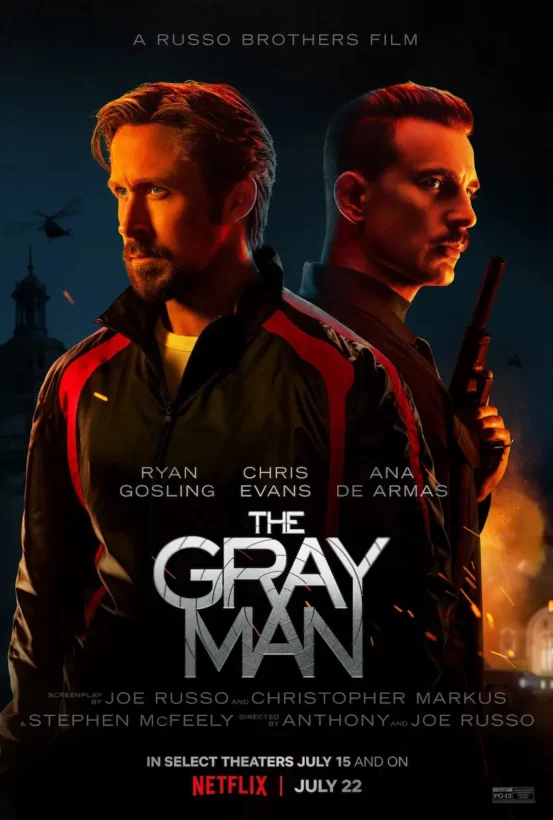 โปสเตอร์ The Gray Man (2022) ล่องหนฆ่า
