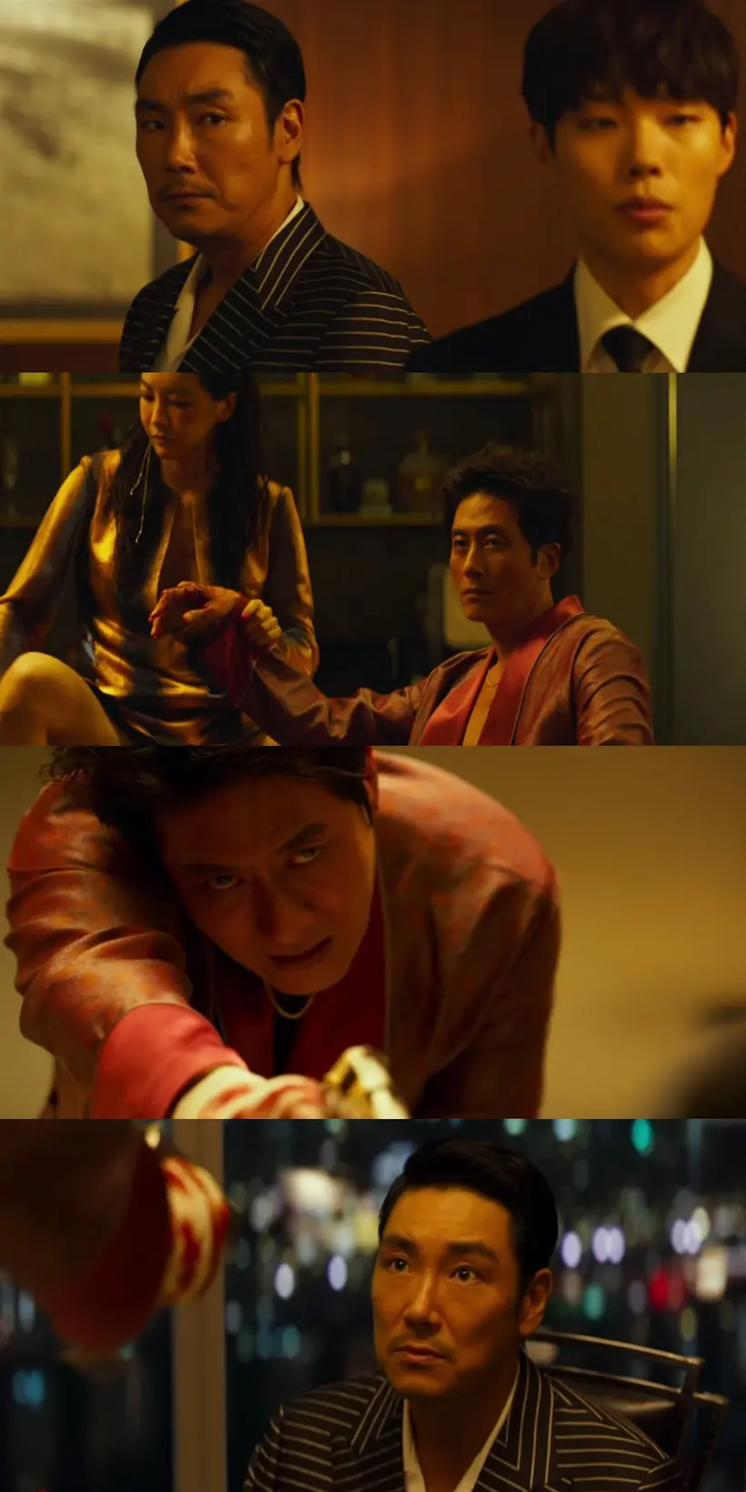 โจจินอุง และ รยูจุนยอล ในหนังเรื่อง Believer (2018)