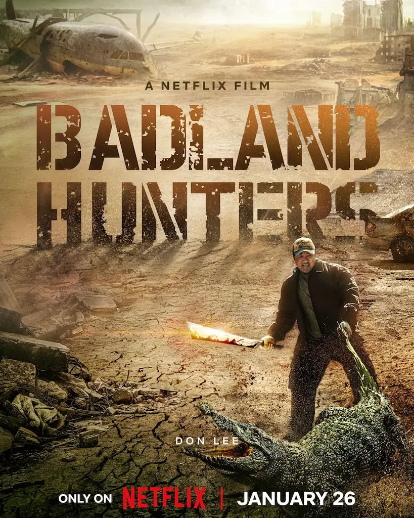 โปสเตอร์หนังเกาหลี Badland Hunters (2024) นักล่ากลางนรก : Netflix